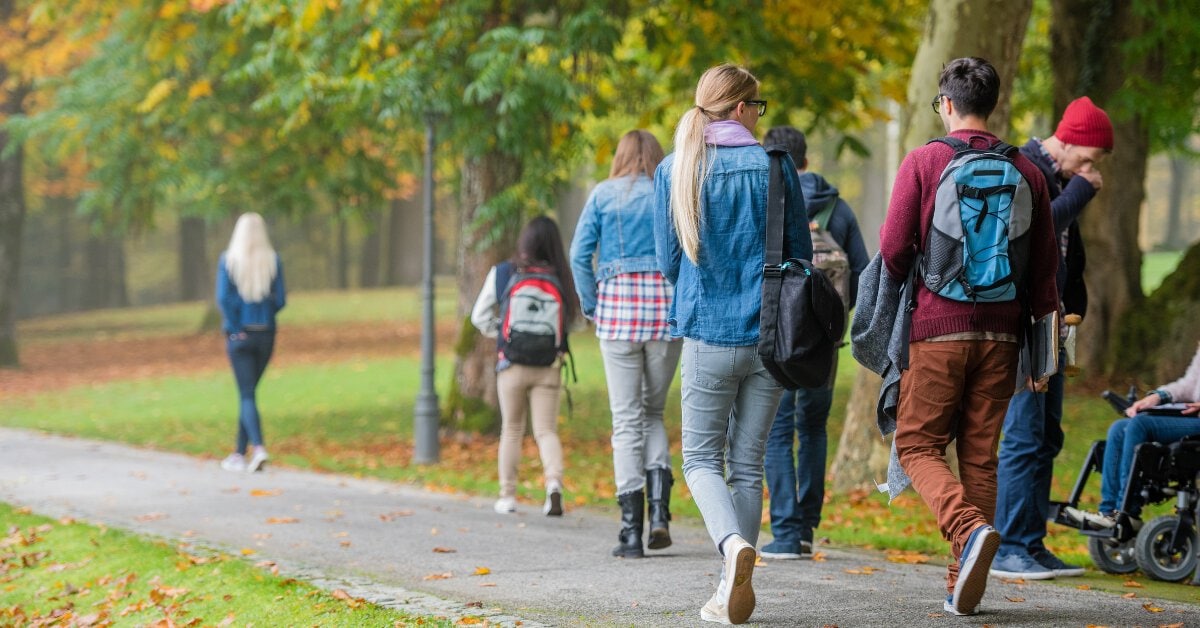 Students on Campus Students on Campus